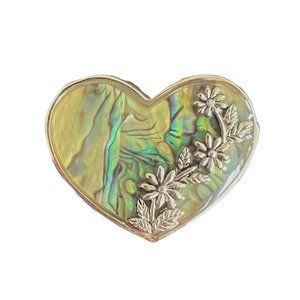 Heart Brooch, Costume Jewelry